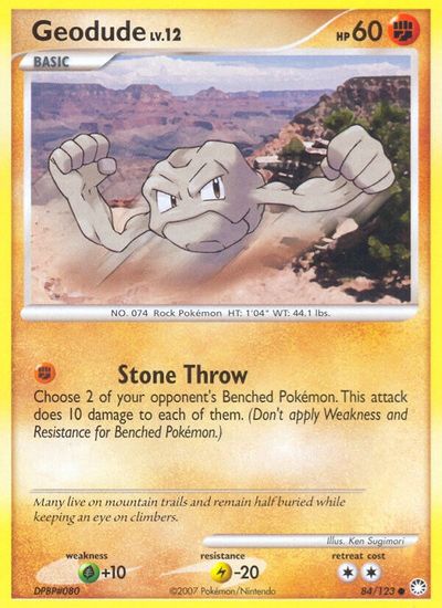 Geodude [Reverse Holo] #84