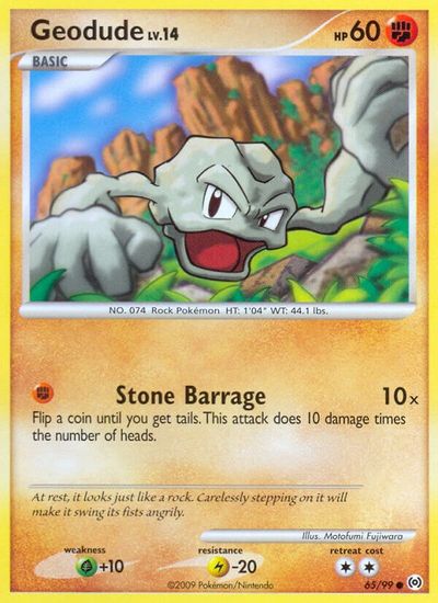 Geodude [Reverse Holo] #65