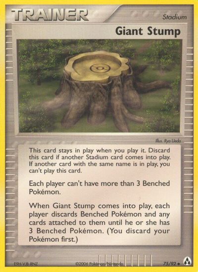Giant Stump [Reverse Holo] #75