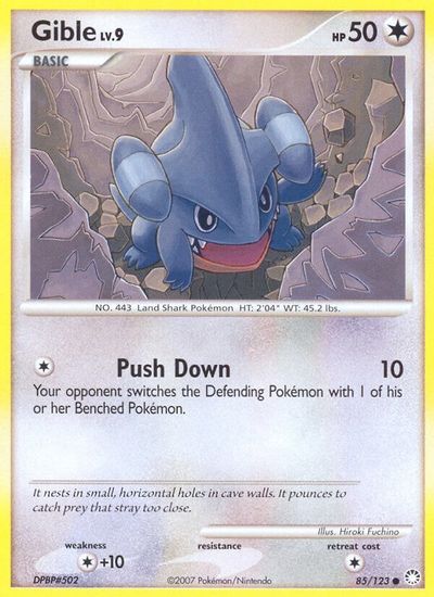 Gible [Reverse Holo] #85