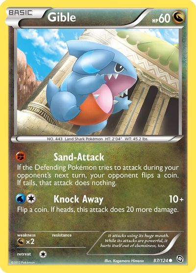 Gible [Reverse Holo] #87