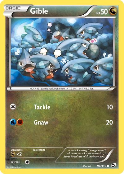 Gible [Reverse Holo] #94