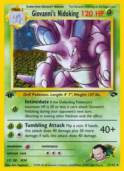 Giovanni's Nidoking #7