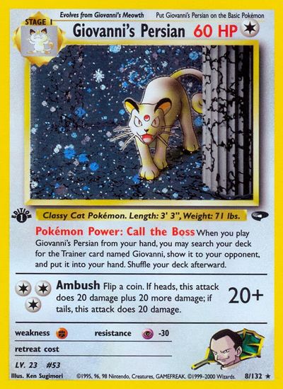 Giovanni's Persian [1st Edition] #8