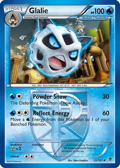 Glalie [Reverse Holo] #22