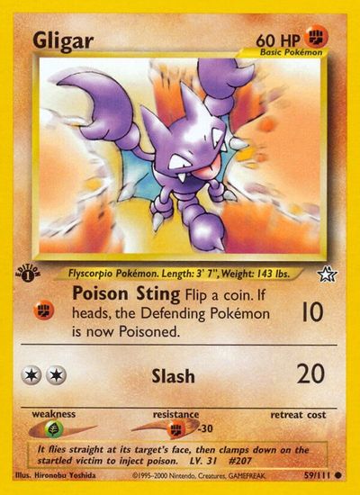 Gligar [1st Edition] #59