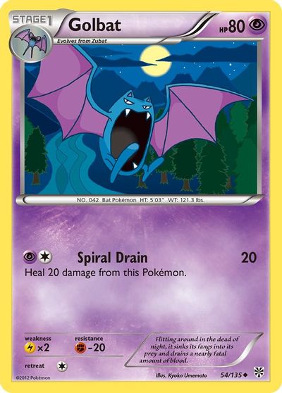 Golbat [Reverse Holo] #54