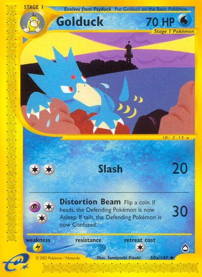 Golduck [Reverse Holo] #50a
