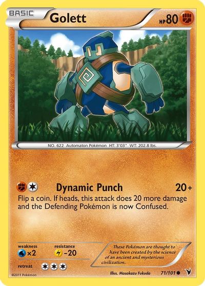 Golett [Reverse Holo] #71