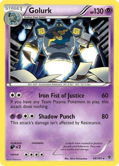 Golurk [Reverse Holo] #46