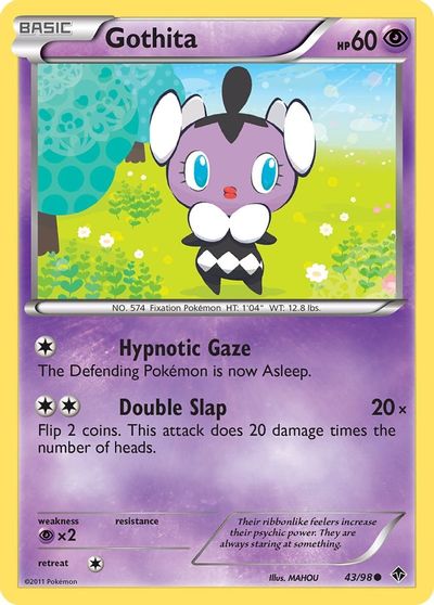 Gothita [Reverse Holo] #43
