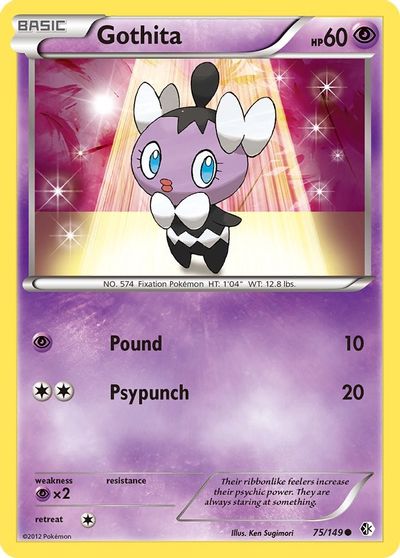 Gothita [Reverse Holo] #75