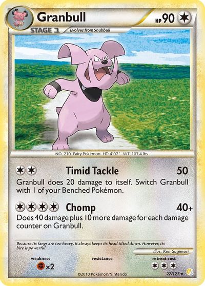 Granbull [Reverse Holo] #22