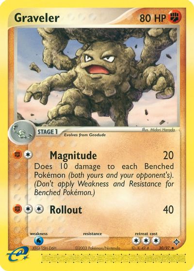 Graveler [Reverse Holo] #30