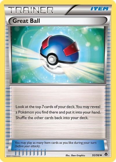 Great Ball [Reverse Holo] #93