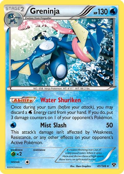 Greninja [Reverse Holo] #41