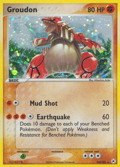 Groudon #102