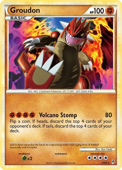 Groudon [Reverse Holo] #6