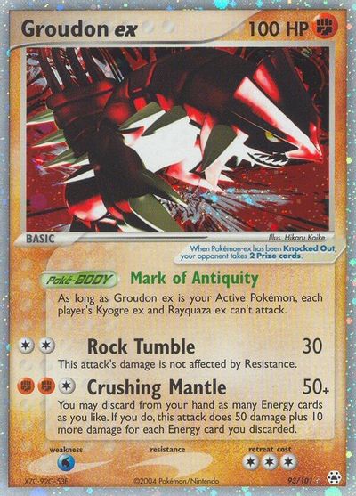 Groudon EX #93