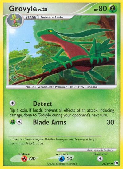 Grovyle [Reverse Holo] #38
