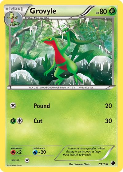 Grovyle [Reverse Holo] #7
