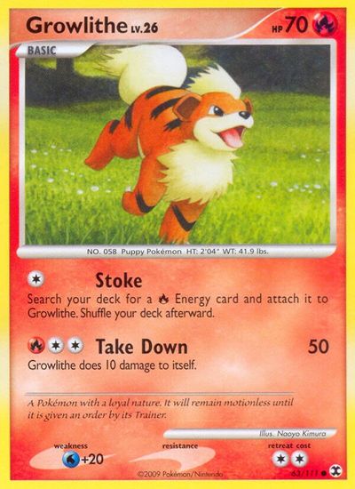 Growlithe #63