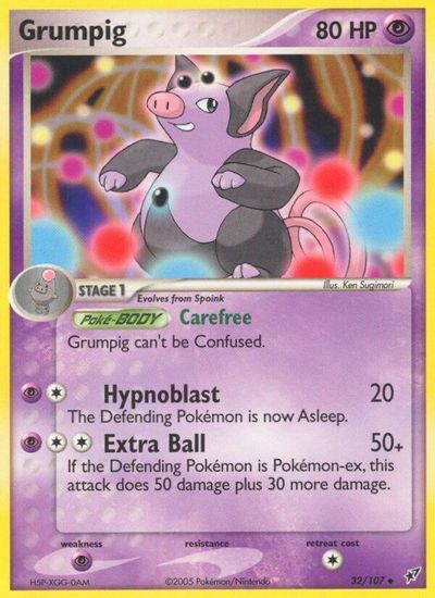 Grumpig [Reverse Holo] #32