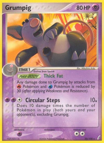 Grumpig [Reverse Holo] #20
