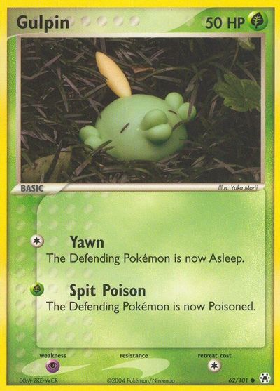 Gulpin [Reverse Holo] #62