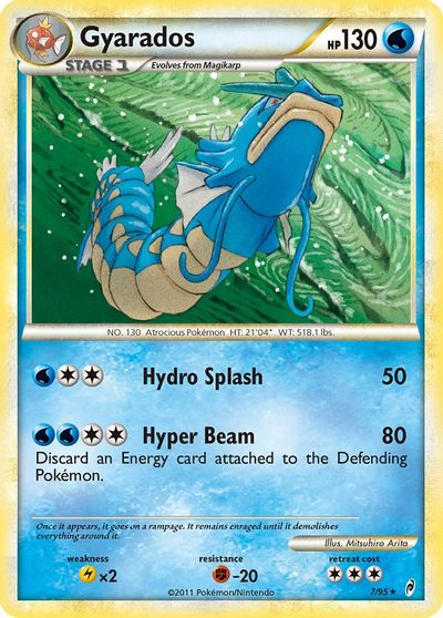 Gyarados [Reverse Holo] #7