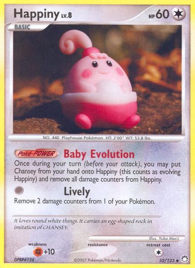 Happiny [Reverse Holo] #52