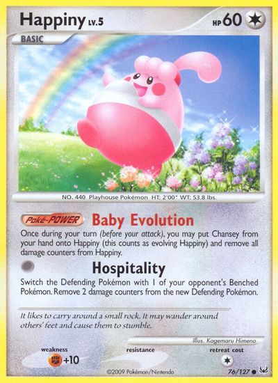 Happiny [Reverse Holo] #76