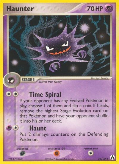 Haunter [Reverse Holo] #35