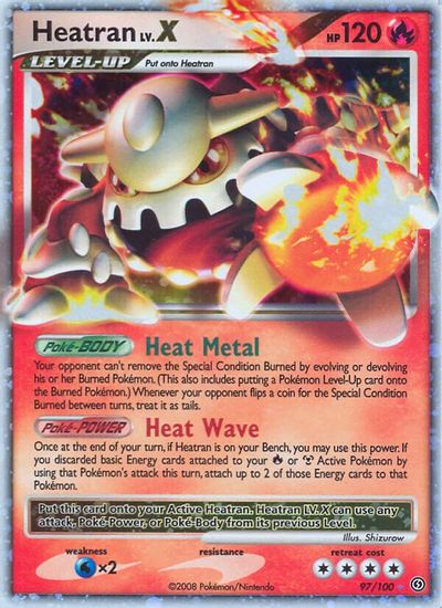 Heatran LV. X #97