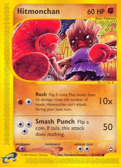 Hitmonchan [Reverse Holo] #81