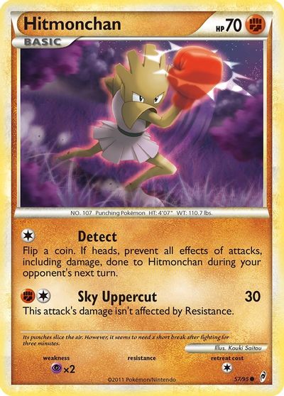 Hitmonchan [Reverse Holo] #57