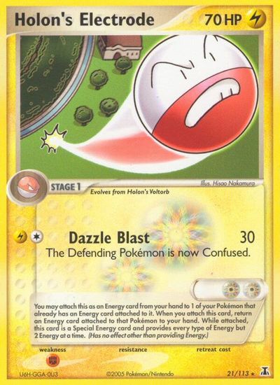 Holon's Electrode [Reverse Holo] #21