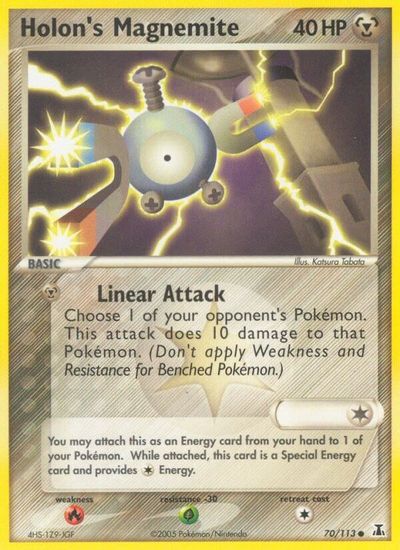 Holon's Magnemite [Reverse Holo] #70