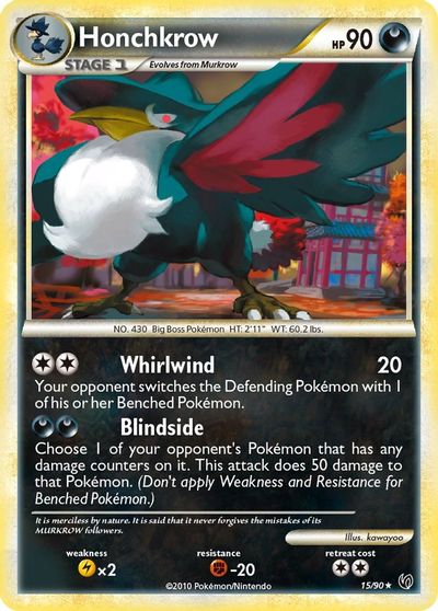 Honchkrow [Reverse Holo] #15