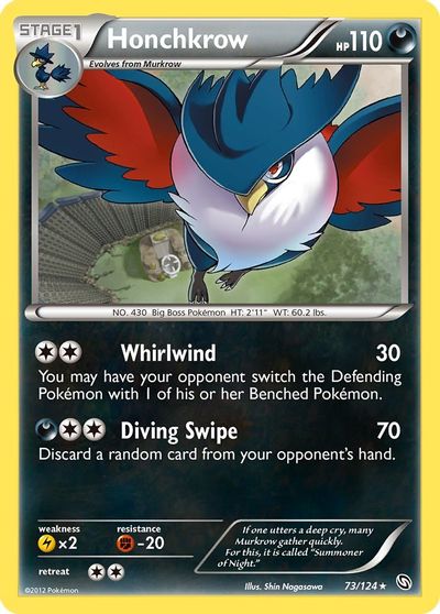 Honchkrow [Reverse Holo] #73