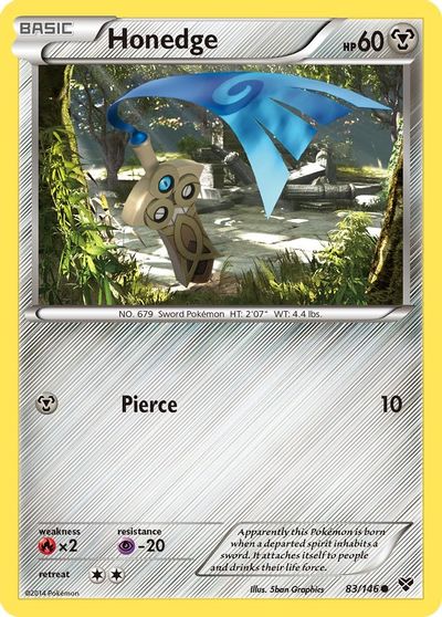 Honedge [Reverse Holo] #83