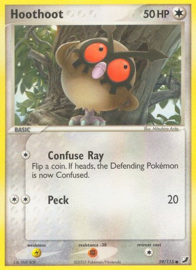 Hoothoot [Reverse Holo] #59