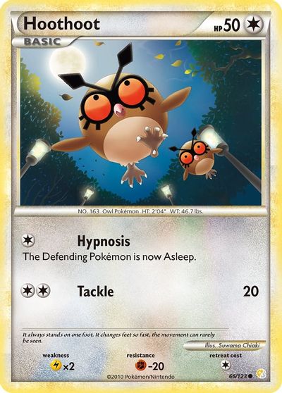 Hoothoot [Reverse Holo] #66