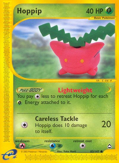 Hoppip [Reverse Holo] #83