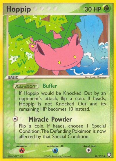 Hoppip [Reverse Holo] #57