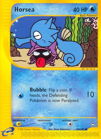 Horsea [Reverse Holo] #84
