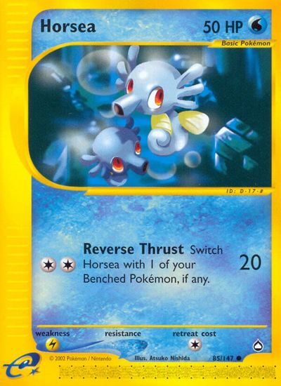 Horsea [Reverse Holo] #85