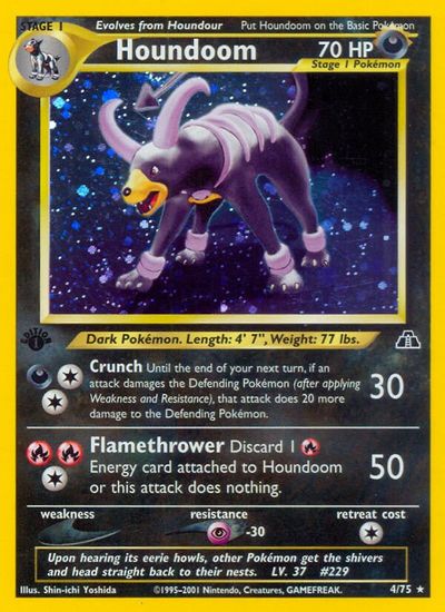 Houndoom [1st Edition] #4