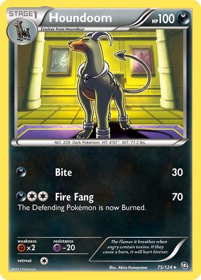 Houndoom [Reverse Holo] #75