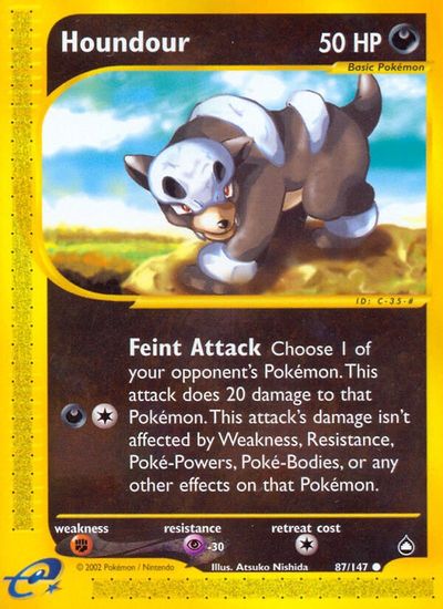 Houndour [Reverse Holo] #87